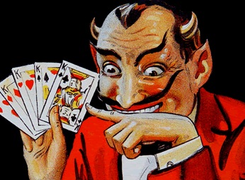 Cards and devil