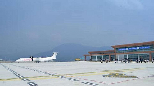 Pakyong airport Spicejet