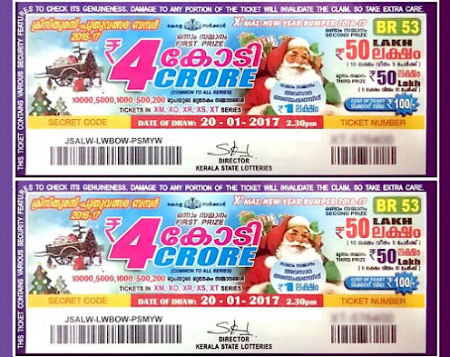 Lottery tickets India