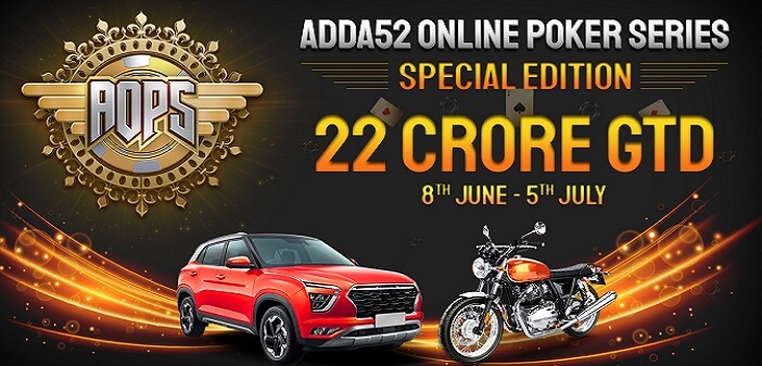 Adda52 announces 22 crore guaranteed online poker series