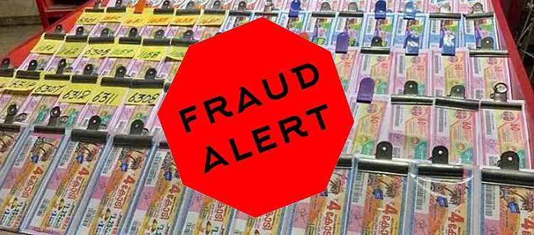 Fraud going unpublished in lotteries department